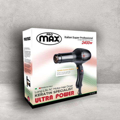 سشوار ایتالیایی پرومکس 2400 وات مدل 7878K