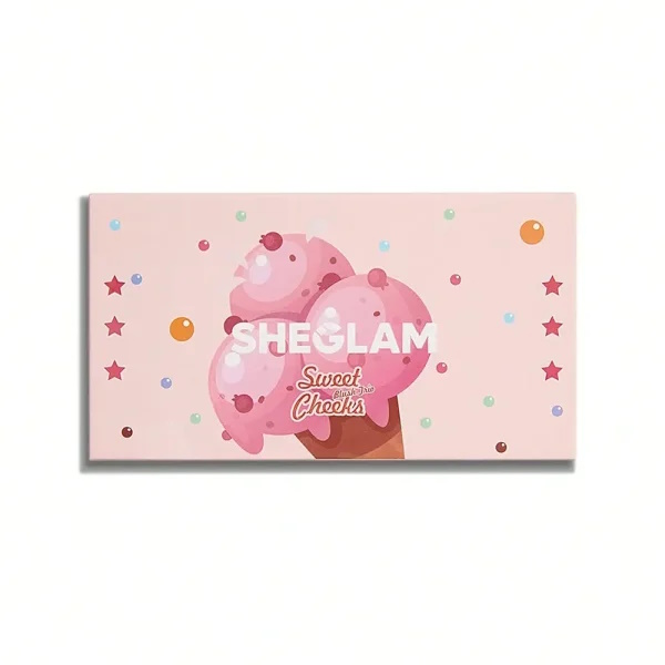 پالت رژگونه سه رنگ شیگلم مدل سوئیت چیکز sheglam sweet cheeks blush palette
