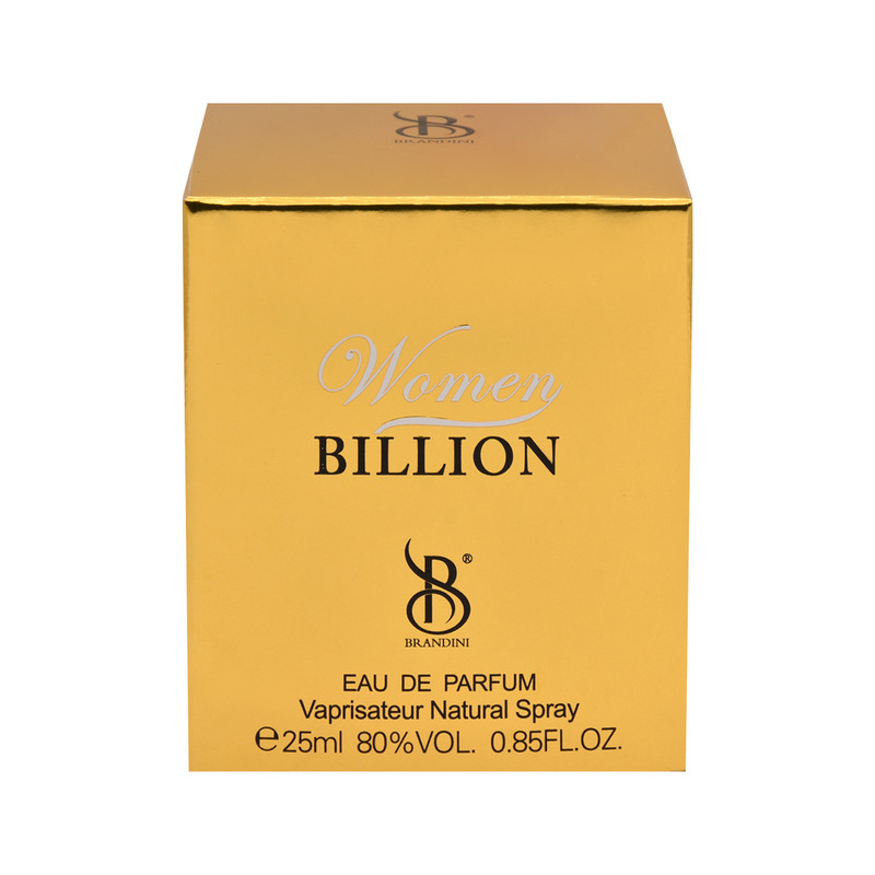 عطر جیبی زنانه برندینی مدل Billion حجم 25 میلی لیتر