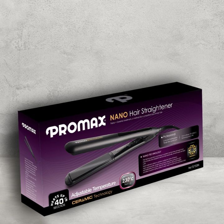 خرید اتو مو نانوسرامیک پرومکس مدل 5733N