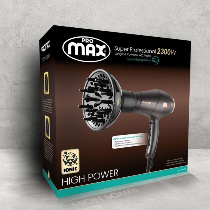 خرید سشوار پرومکس 2300 وات مدل 7415D