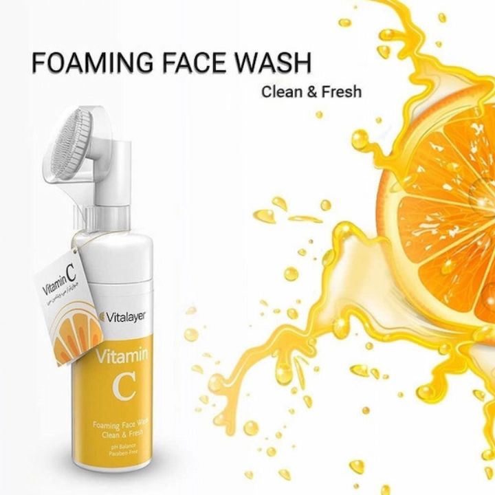 خرید فوم شستشوی صورت ویتالیر ویتامین سی 150ml
