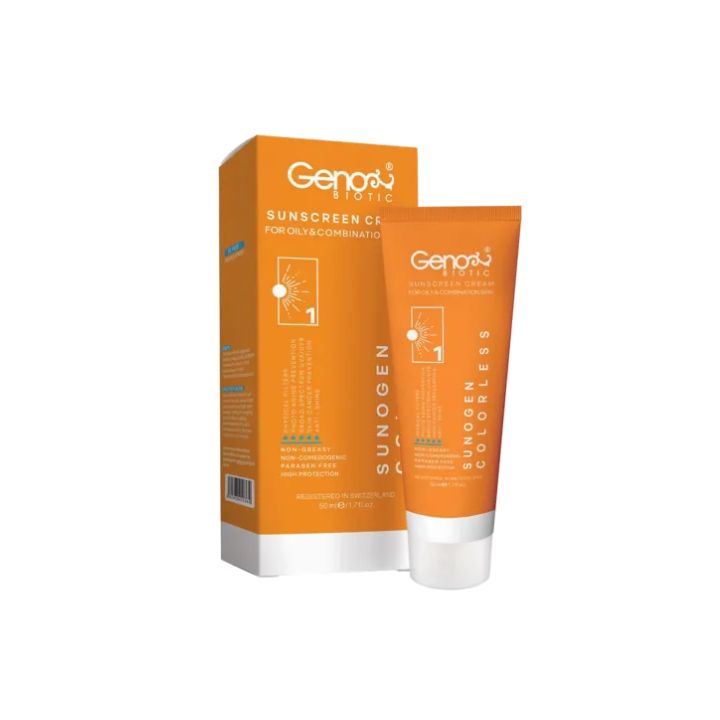 کرم ضد آفتاب ژنوبایوتیک مدل SPF 50