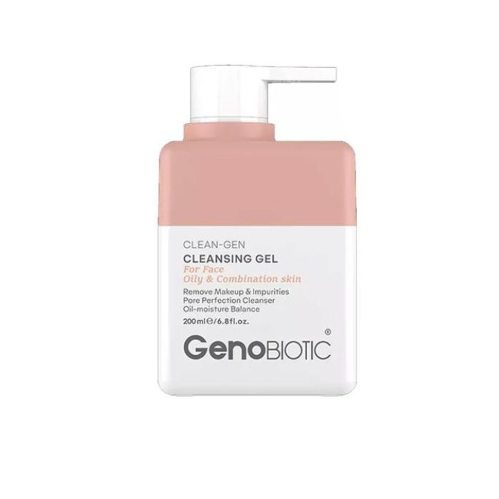 ژل شستشوی صورت ژنوبایوتیک مناسب پوست چرب و مختلط