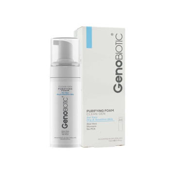 فوم شستشوی صورت ژنوبایوتیک مناسب پوست های خشک و حساس